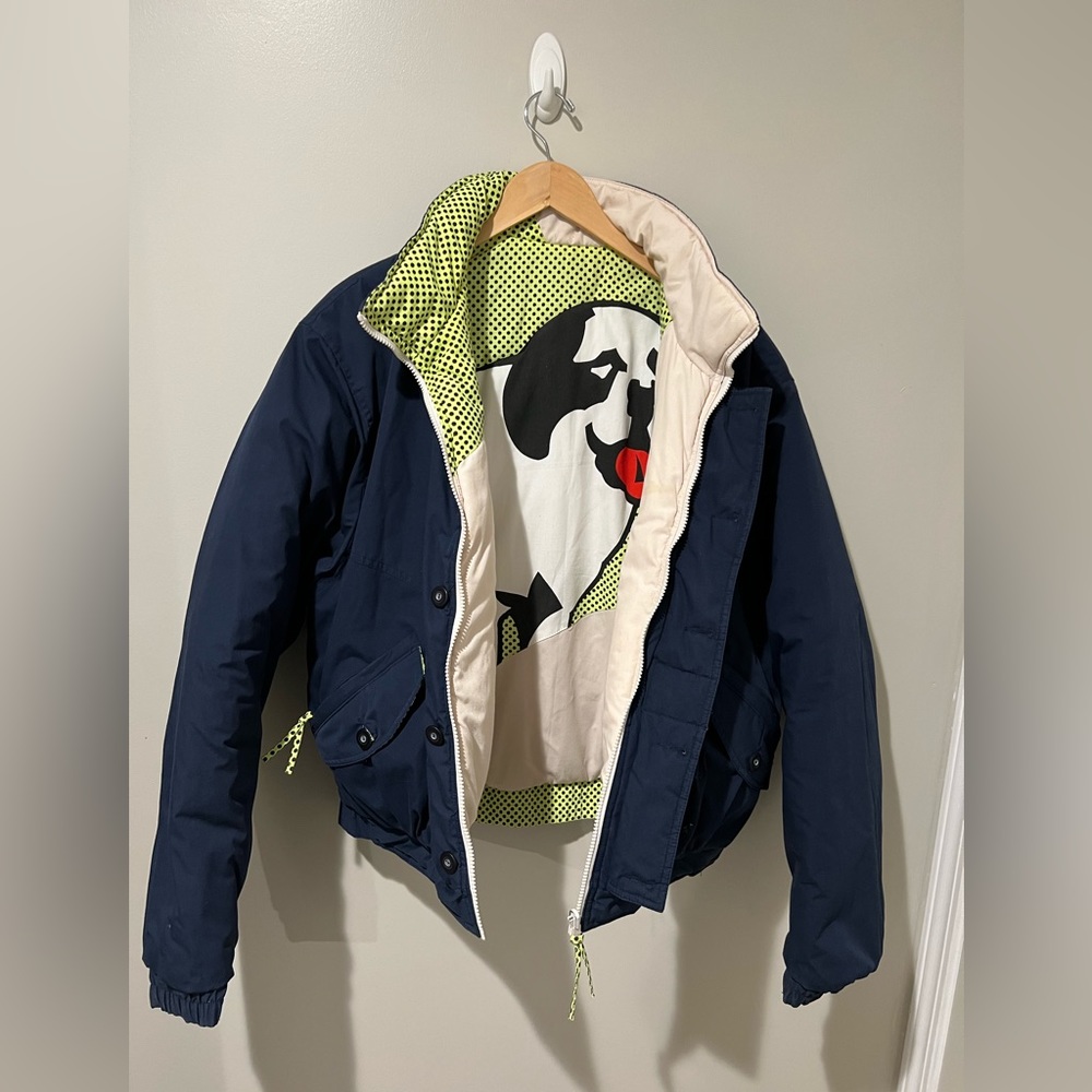 Big Dogs Vintage Reversible Puffer Jacket